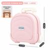 Retractable Handle Mini Suitcase Storage Box Desk Organizer Toy Box  Home Organization