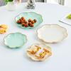 Transparent Floral Multipurpose Dining Plate