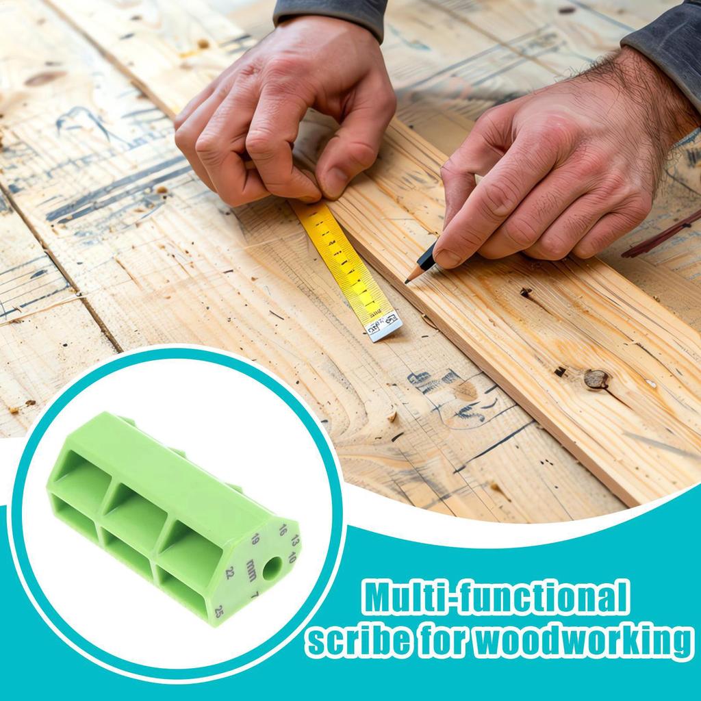 Multifunctional Parallel Scriber Precise Multifunctional Parallel Scriber Hand Tool Layout Tool Woodworking Marking Gauge for
