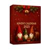 Advent Calendar – 24-Day Christmas Advent Calendar, Surprise Christmas Countdown Gift, Acrylic Flat Pendant (2D)