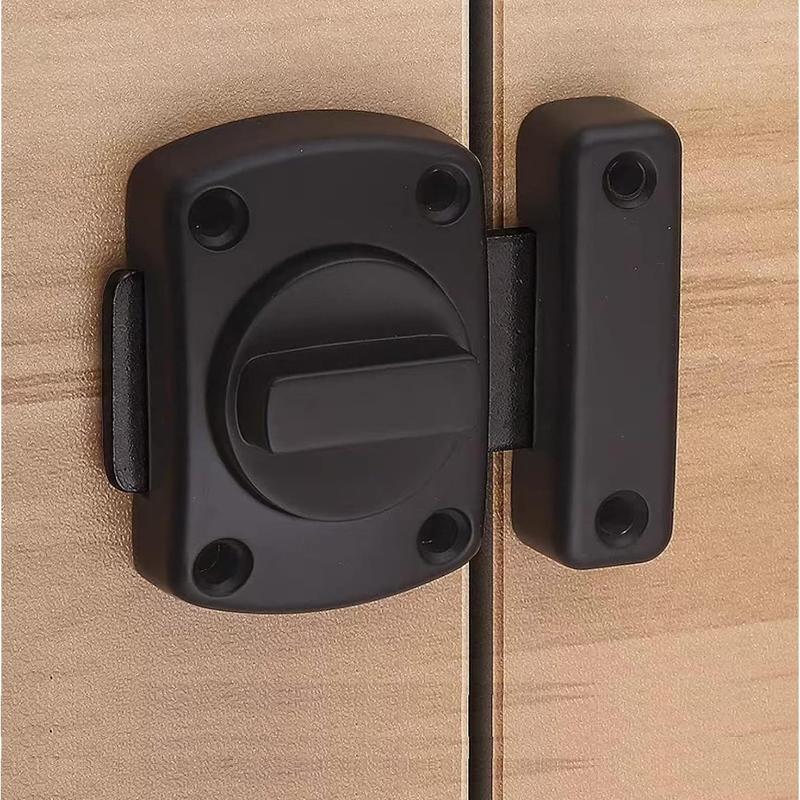 Механический кодовый замок для шкафчика, Поворотный замок для двойных дверей, Бесключевой кодовый дверной замок, Черный чёрный