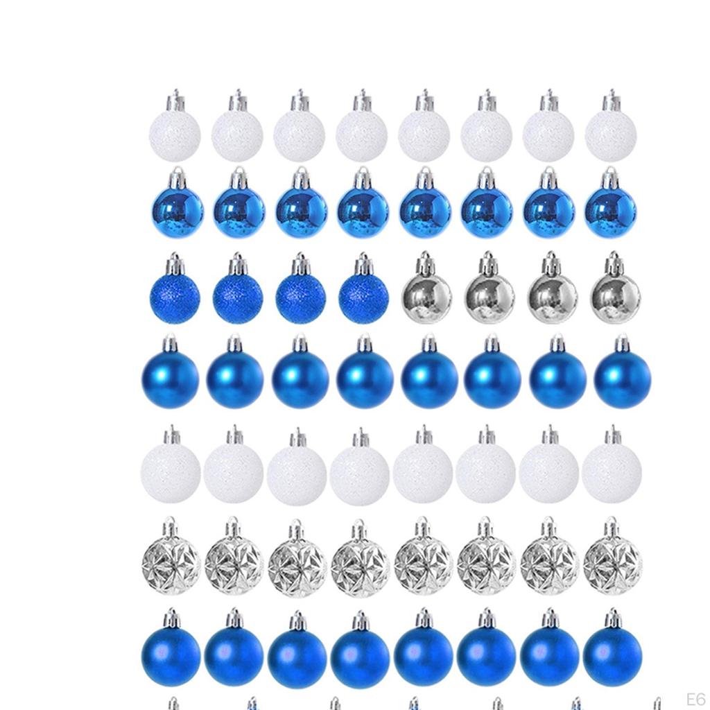 130 Pieces Christmas Hanging Ornaments Tree Decor Xmas Decorations for