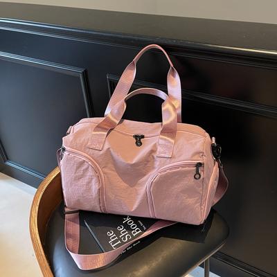 Borsa da Viaggio a Breve Distanza da Donna Grande Capacità Borsa a Mano da Uomo Borsa Sportiva Borsa Duffel Separazione Bagnato/Asciutto