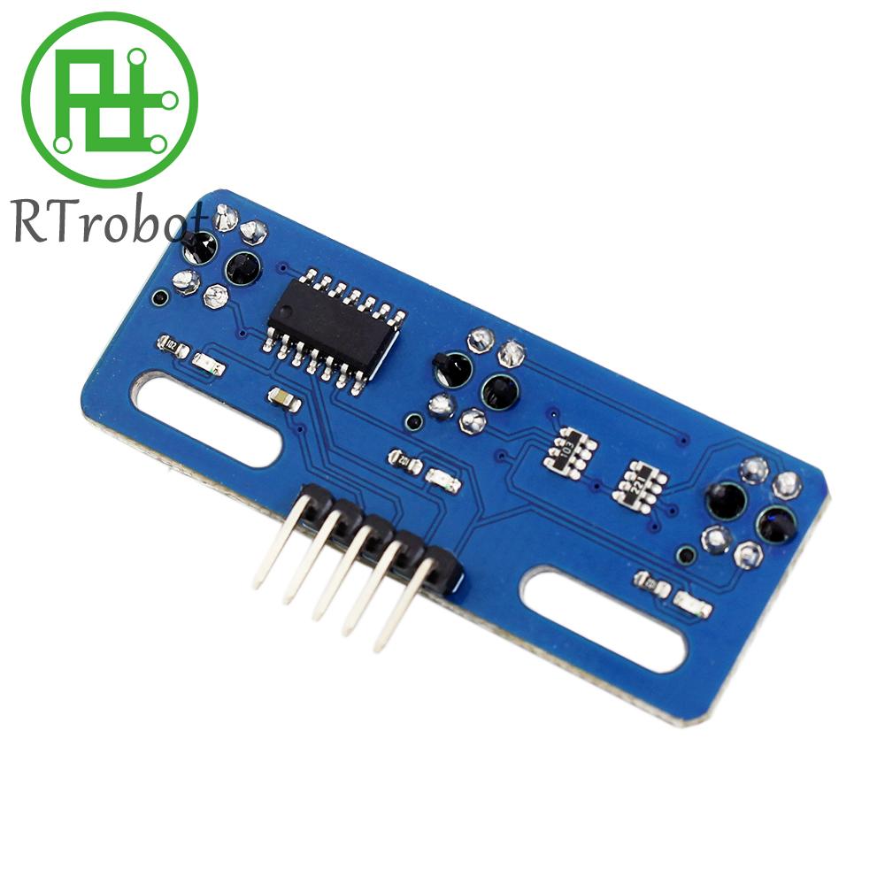 TCRT5000 Infrared Reflective Sensor IR Photoelectric Switch Barrier Line Track Module For Arduino Diode Triode Board 3.3v/5V