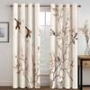 Chinese Troditional Culture Bird Flower Window Curtains In Kids Bedroom Living Room Hall Treatments Kitchen Decor Drapes Blinds