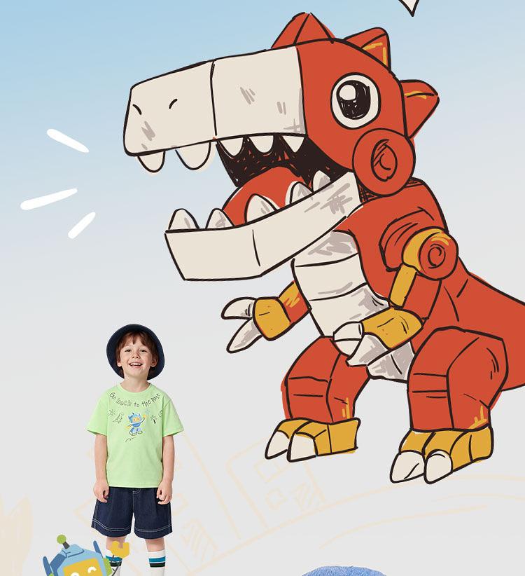 BalaOne: Balabala Boys' Short-sleeved T-shirt
