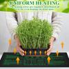 Honoson 3 Pack Seedling Heat Mat with Digital Thermostat Control, Waterproof Durable Plant Heating Pad for Seed Starting, Warm Hydroponic Heating Mat