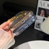 Płynny piasek Trójwymiarowy motyl Pasuje do etui na telefon komórkowy IPhone16proMax Elektroplaterowane pióro Piaskowy gradient Etui ochronne Apple 15