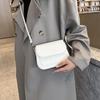 Women Fashion PU Leather Messenger Shoulder Bag Travel Outing Sling Crossbody Bags Leisure Handbag Stylish Solid Color Pouch