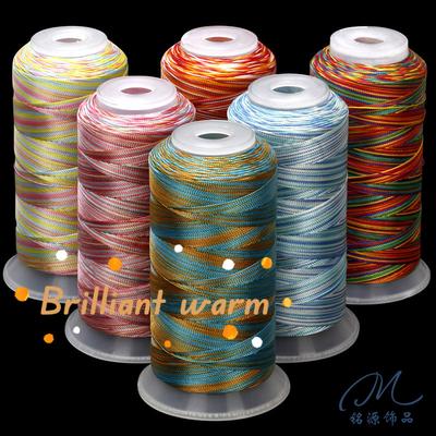 0.2/0.4/0.7/1.0mm Thread Cords Macrame Cord Braided String For Bracelet Necklace DIY Tassels Beading Shamballa String Line