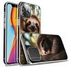 Cute Sloth Phone Case For Iphone 16E 15 Pro 14 Plus 17E 16 17 Pro Max Air 11 12 13 Mini Shockproof Capa Cute Cover TPU Clear