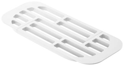 Yamazaki Jitsugyo Plastic Telescopic Drainer Basket Aqua White 2895