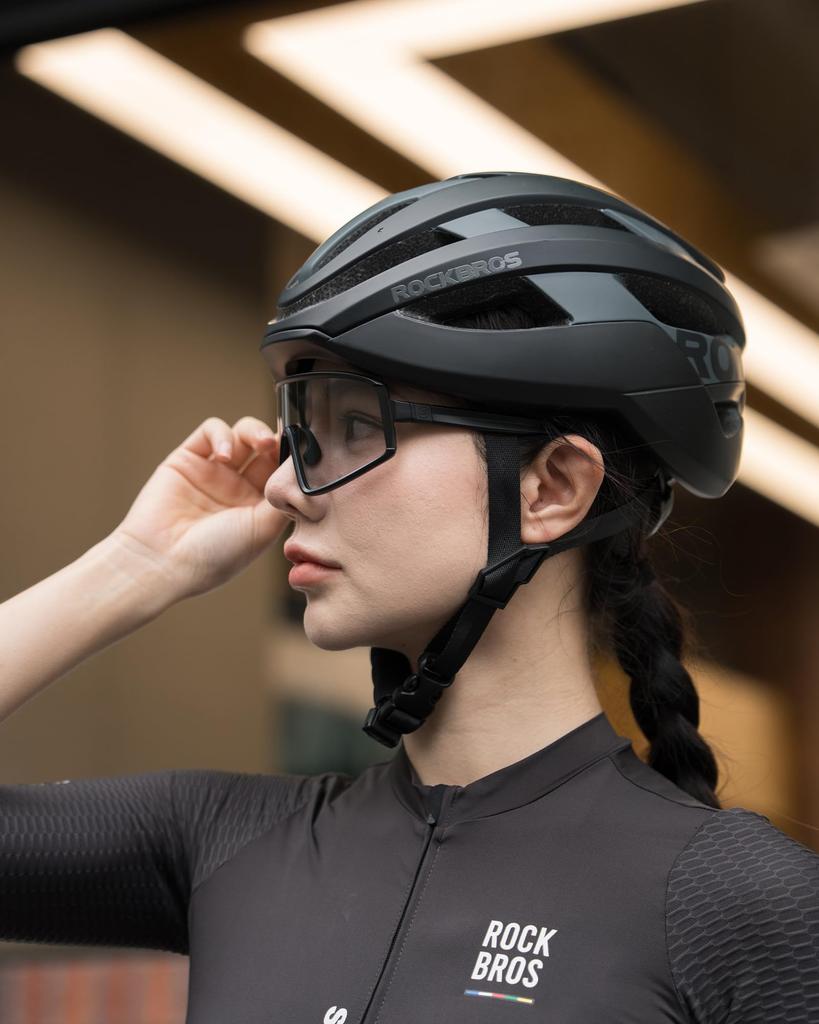 Rock Bros Photochromic Sports Road Sports Ultra Lightweight 5 Seconds Color 4 Colors Sunglasses, Sunglasses, UV400, Anti-fog, Bicycle, Bike, Eyewear,