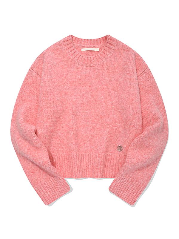KIRSH Collection Round Neck Knit [Pink]