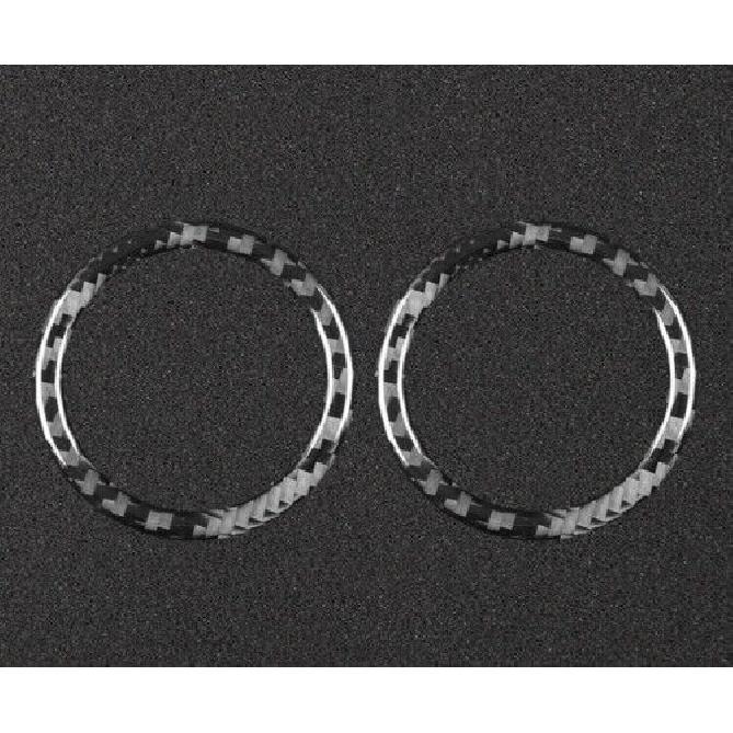A Pillar Real Carbon Fiber For Range Rover Evoque 20-2023 Speaker Sound Ring