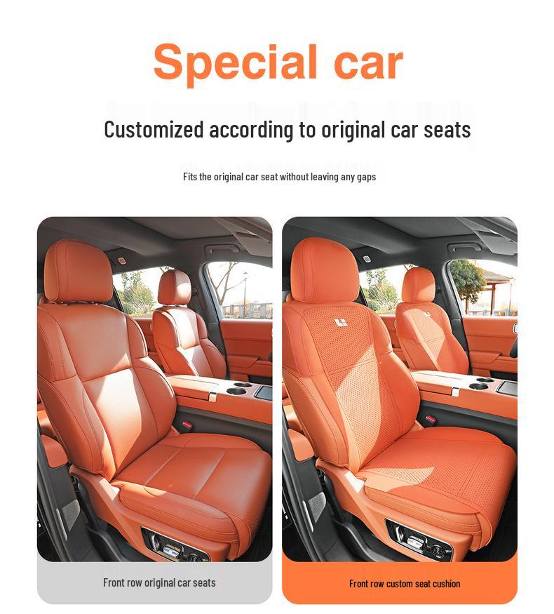 Ideal L7 Universal Suede Car Seat Cushion – Breathable, Four Seasons Cool Pad Cover
