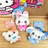 Kawaii Kamio Magiberry Plush Toys Keychain Cute Rabbit Plush Toy Strawberry Raspberry Heisei Cartoon Bunny Stuffed Animals Doll