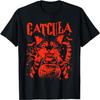CATCULA Funny CAT Vampire Dracula Halloween T-Shirt for Men Women Kids