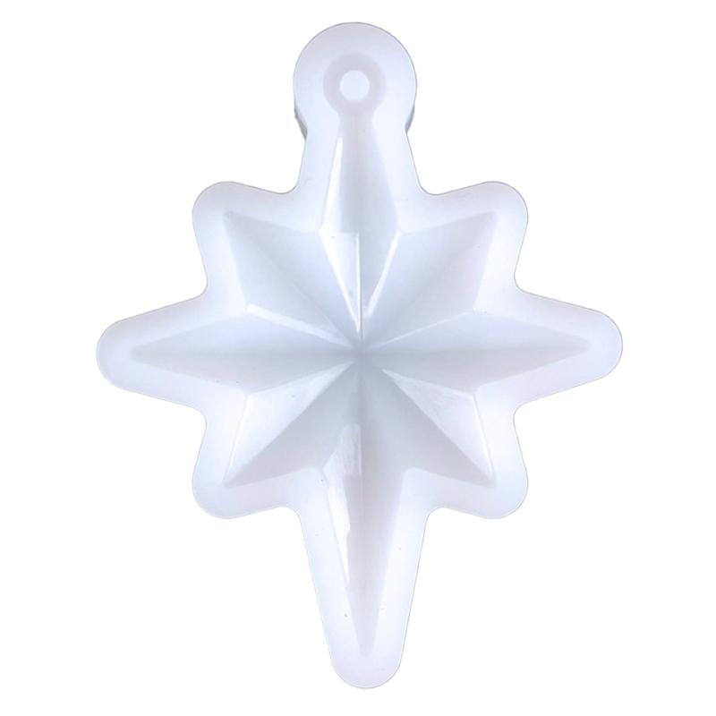 

North Star Shape Silicone Mold Decorative Pendant Mold Handmade Epoxy Silicone Mold Epoxy Resin Molds Making Crafts чистий