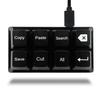 BTXETUEL CopyPaste, Search, Backspace, SaveCut, All-in-One 8-Key Keyboard, SayoDevice One-Handed OSU Keypad, Programmable Mechanical Shortcut Macro