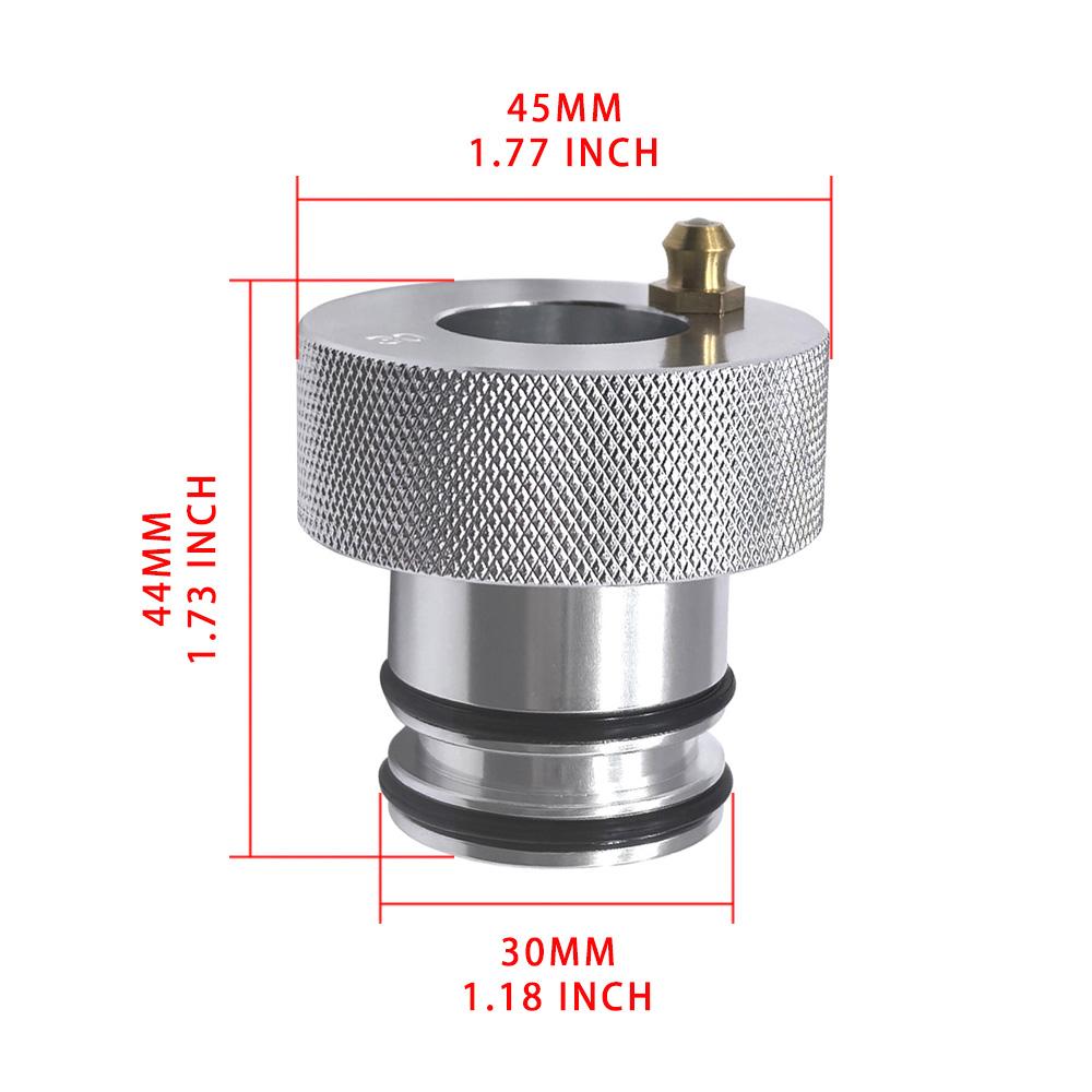 30mm Wheel Bearing Grease Lubricator Flywheel Tool for Can Am UTV ATV - Automotive Maintenance Equipment