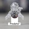 Horror Movie The Ellen Ripley Invisible Predator Alien Model Building Blocks Enlighten Action Figure Bricks Toys For Children