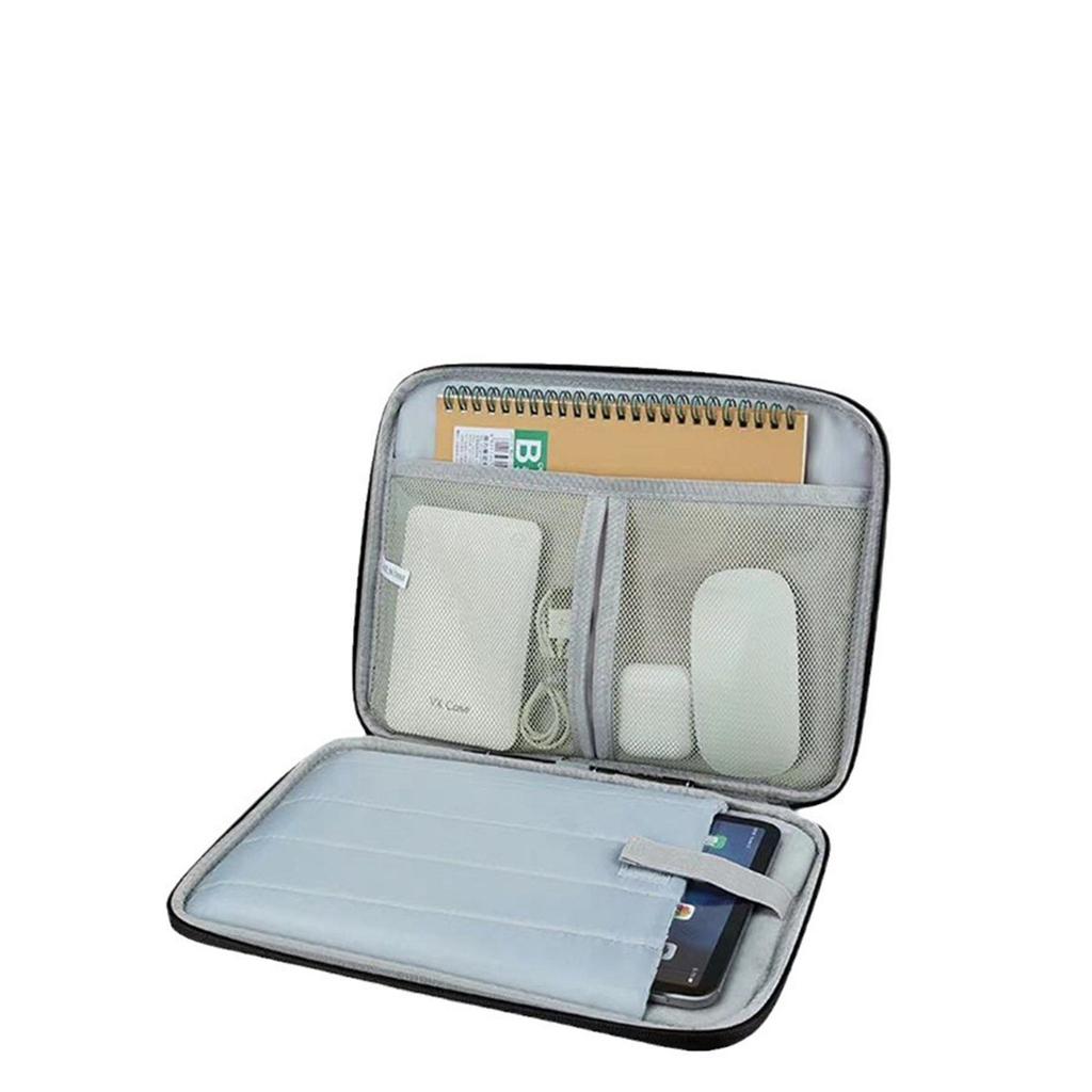 13-inch portable ipad computer bag, waterproof and shockproof protective case for tablet storage