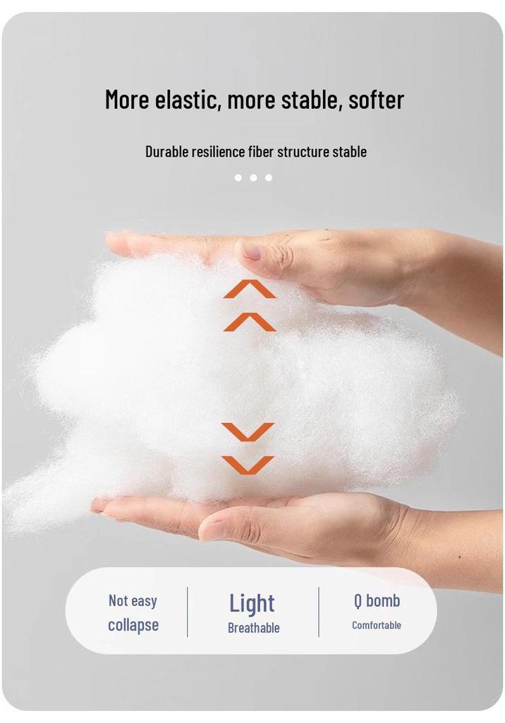 Pillow Core: A-Class Knitted Massage Pillow for Parent-Child, Children's & Adult Cervical Support
