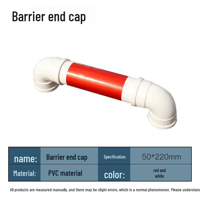 Road Safety Reflective Blue and White Anti-collision Barrel Guardrail Fence