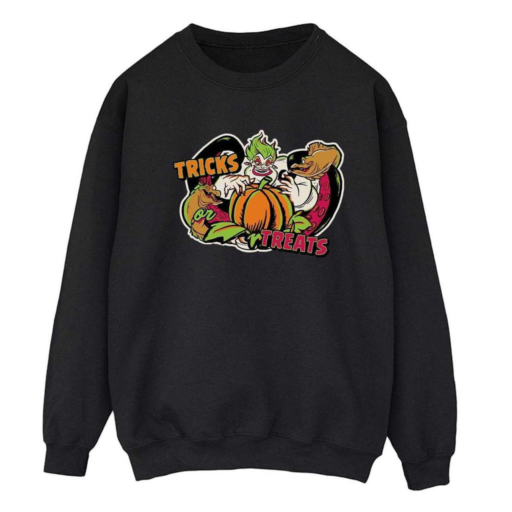 Disney Womens/Ladies Trick Or Treat Ursula Villains Sweatshirt