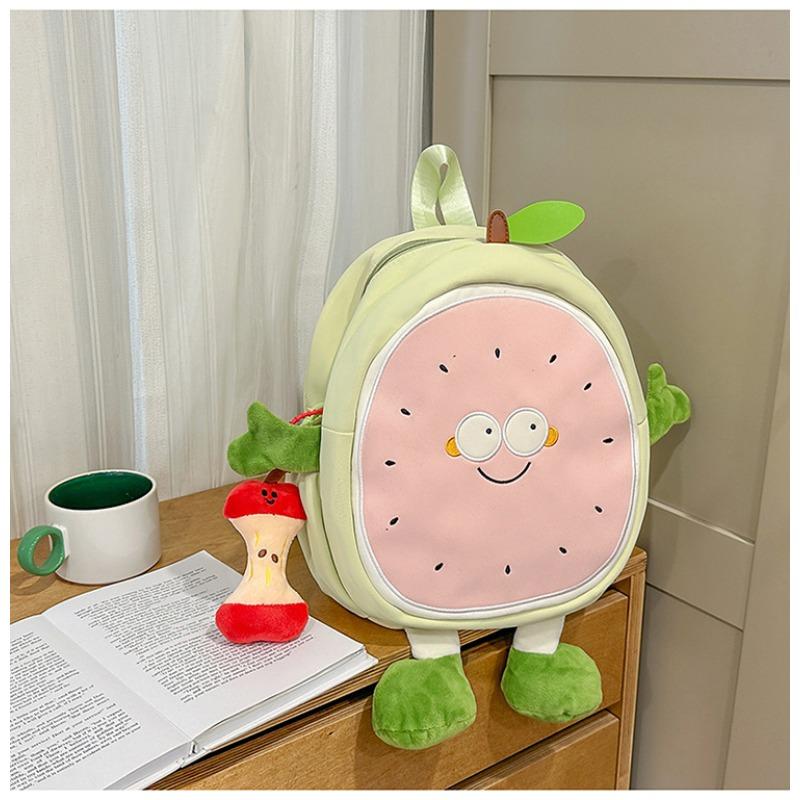 New High-value, Fresh, Sweet and Funny Apple Backpack, High-capacity Backpack for Primary and Secondary School Students
