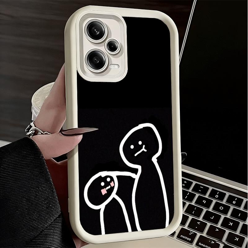 Phone Case for Xiaomi Redmi Note 15 14 13 Pro Plus Funny Stickman Matchman Shell 12S 11 11S 11T 5G 14S Soft Silicone Funda