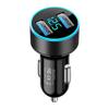New Car Charging Digital Adapter Dual USB Car Charging Multi Functional Intelligent Car Charging Socket 12.5 Fixed Digital 3.1A