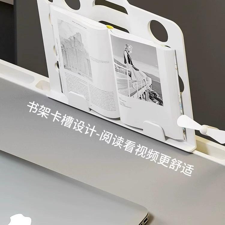 Adjustable Laptop and Reading Desk – Bedside Table for Study & Office