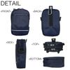 Shoulder mini fits a long durable ripstop with carabiner gadget bag, pouch, vertical, men's, wallet, slim, nylon, hook, storage, shopping, travel,