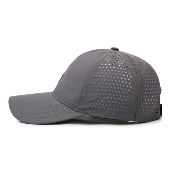 Baseball Hat Quick-Drying Fabric UPF Sun Protection Adjustable Back Buckle Breathable Mesh