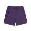Comfortable Simple Versatile Breathable Five-Point Sports Shorts Women Shorts Sky-Purple 162525504-3