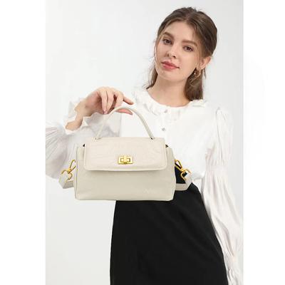 Handbag Women's Versatile New Women's Bag Leather Niche Fashion Large Capacity Casual High-end Feeling Single Shoulder Crossbody Bag