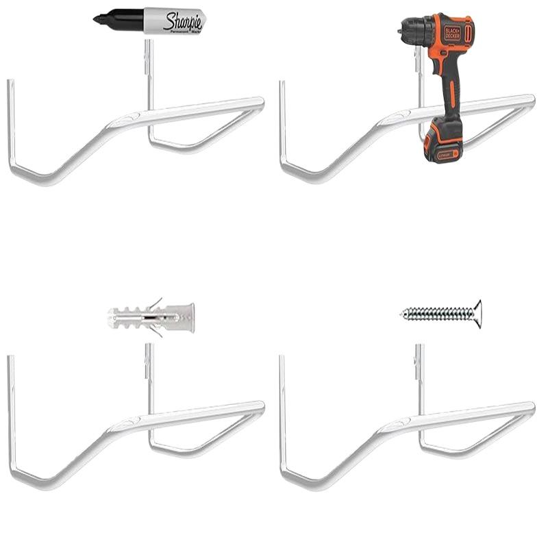 Ladder Rack Hanger For Garage Wall Heavy Duty Ladder Holder For Garage Wall Strollers Folding Chair Storage