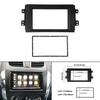 Stereo Radio Plate Frame Panel Dash Double Din Kit Plastic High Quality Material