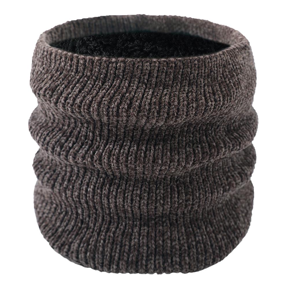 Unisex Thickened Velvet Chenille Neck Warmer and Head Cover