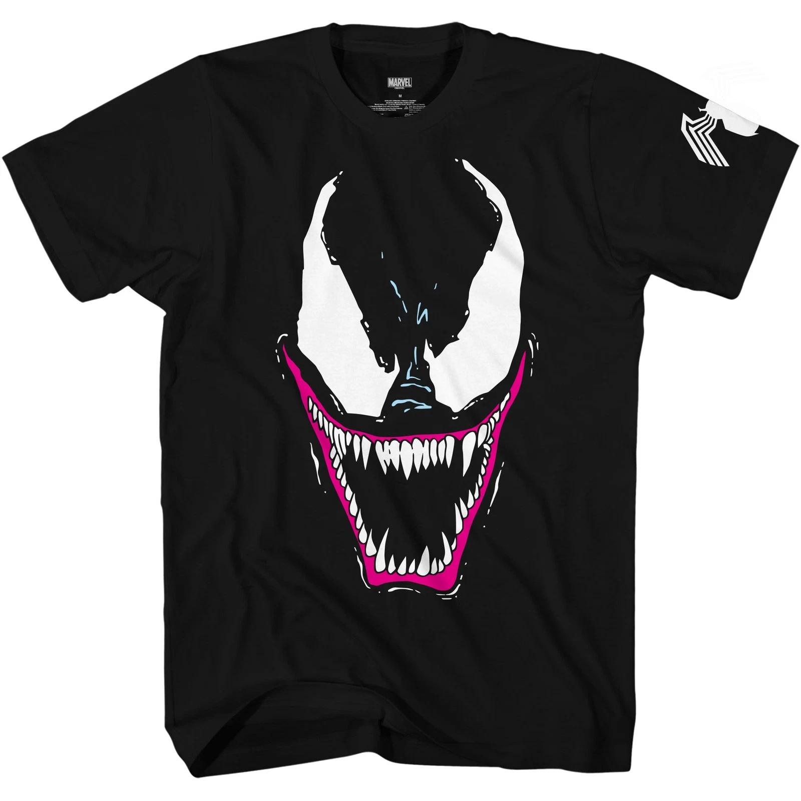 Venom Grin Marvel Comics Officially Licensed Adult T Shirt M