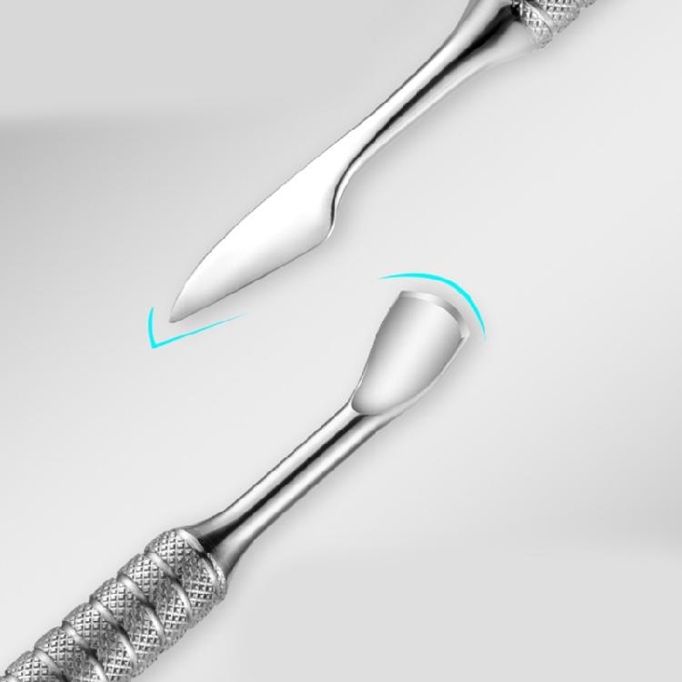 Cuticle Pusher Stainless Steel Nail Polishs Remover Metal Spatula Cuticle Pusher