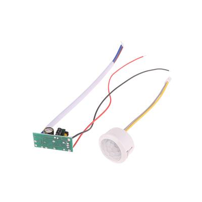Led Pir No Adjustable Delay Human Body Infrared Detector Ir Infrared Motion Sensor Light Switch For Home Ac110-240V Dc 12V-24V