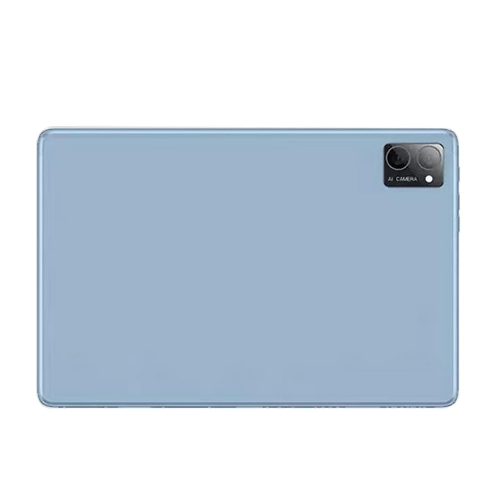 

10,1-дюймовые планшеты с экраном высокого разрешения 1960*1200, двойной камерой, планшеты Android 15 12 ГБ+512 ГБ для дома, офиса, встреч US Plug светло-синий