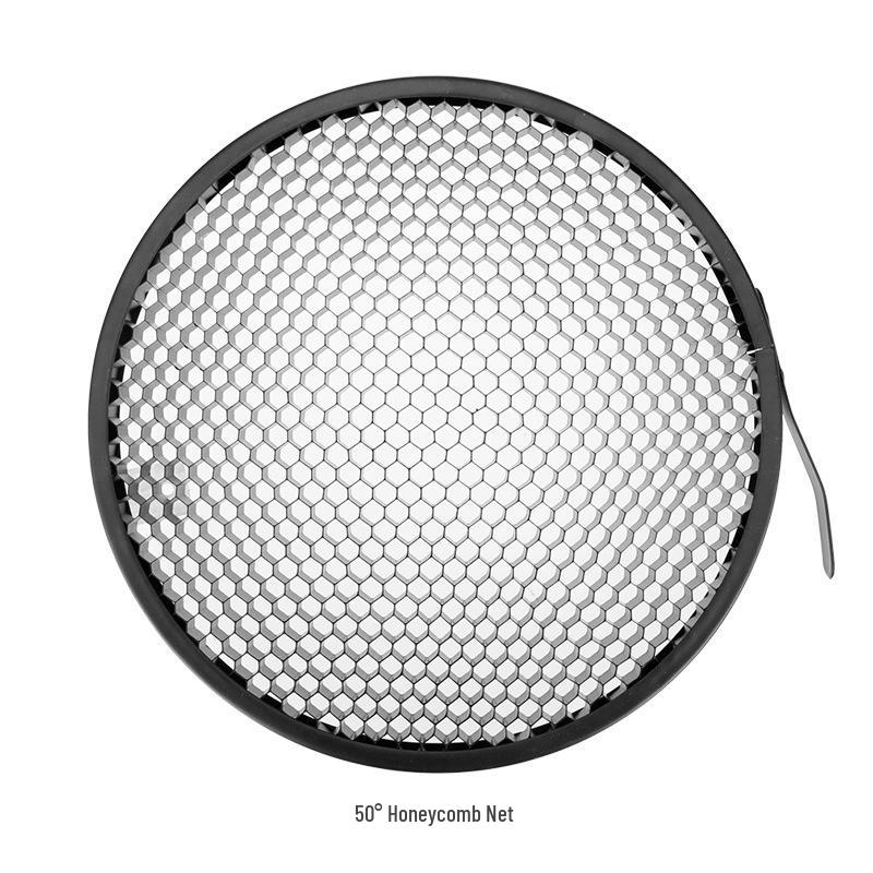 Universal Bowens Mount Reflector & Honeycomb Grid Film Flash Diffuser Set