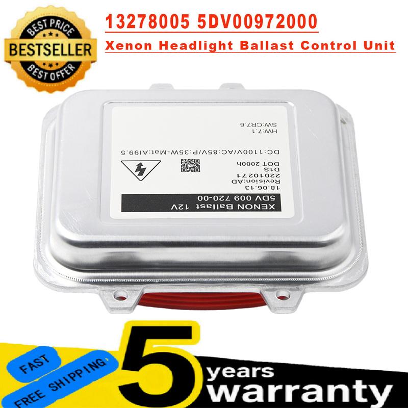 For Opel Astra J Insignia NEW Xenon Headlight Ballast Control Unit 5DV009720-00 5DV 009 720 00 1232335 5DV00972000 13278005
