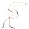 Double Layers Simulated Pearl Jewelry Long Necklace Women Classic Beads Chain Necklaces & Pendants Fine Gift