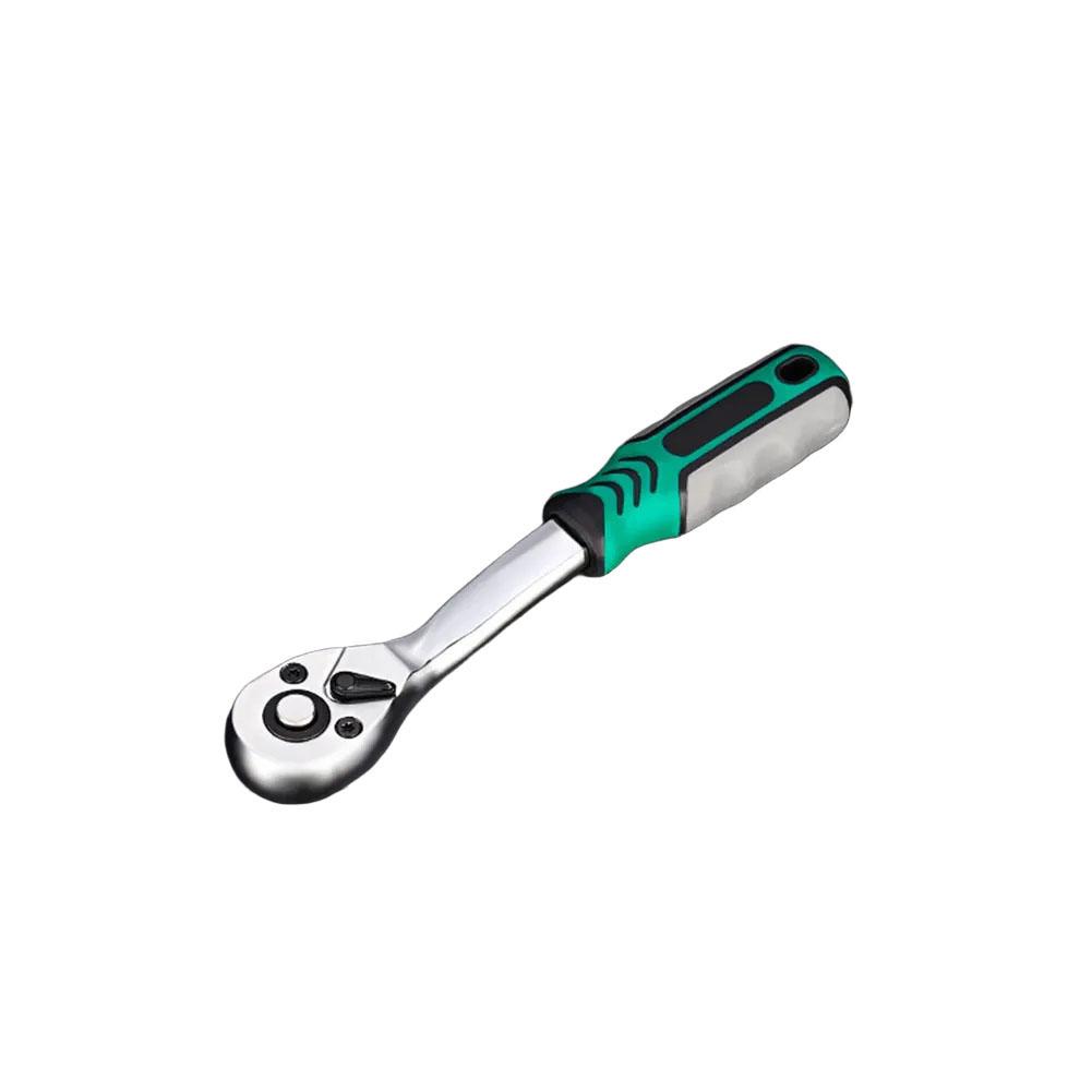 Schnelllöse-Ratsche mit 72 Zähnen, umkehrbarem Ratschenantrieb für 1/4 Zoll, 3/8 Zoll, 1/2 Zoll Stecknussgrößen