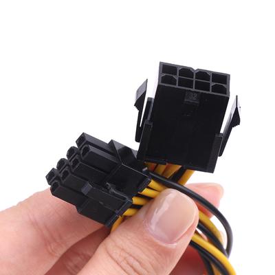 Adaptador Pci-E Cpu Eps 8 Pin A Doble 8P Divisor de Alimentación Cable para Tarjeta Gráfica